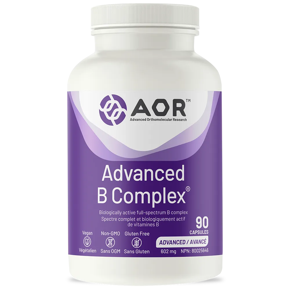 AOR Advanced B Complex, 90 Capsules