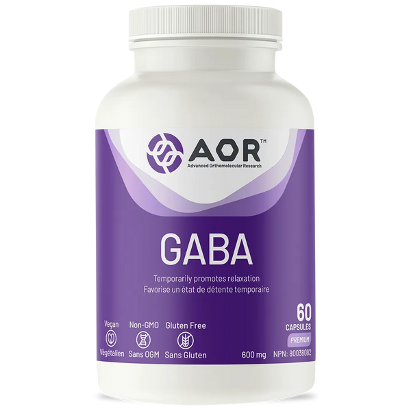 AOR GABA, 120 Capsules