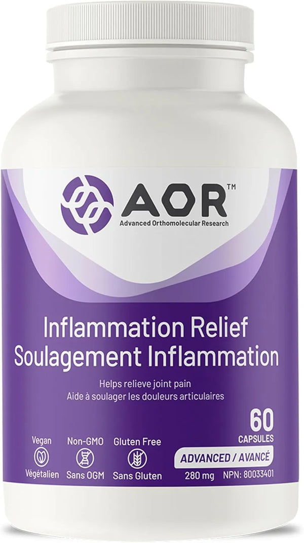 AOR Inflammation Relief 280mg, 60 Capsules