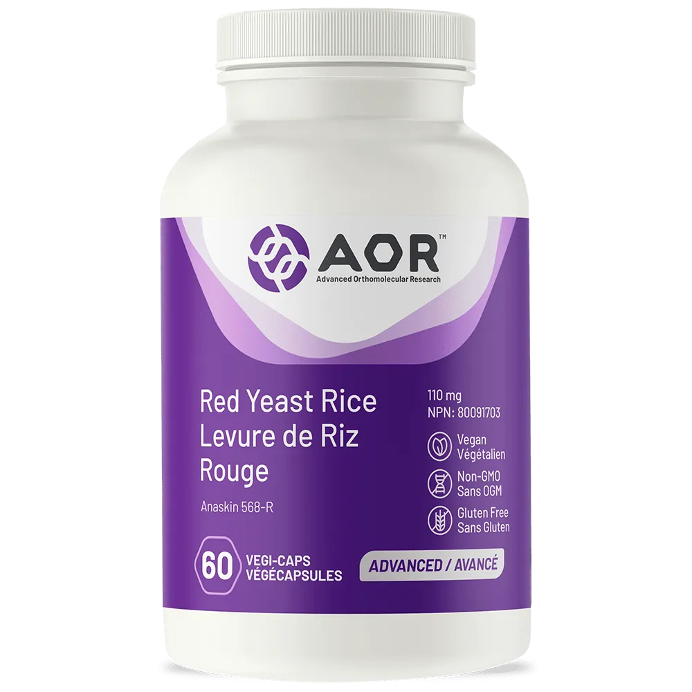 AOR Red Yeast Rice, 60 Capsules
