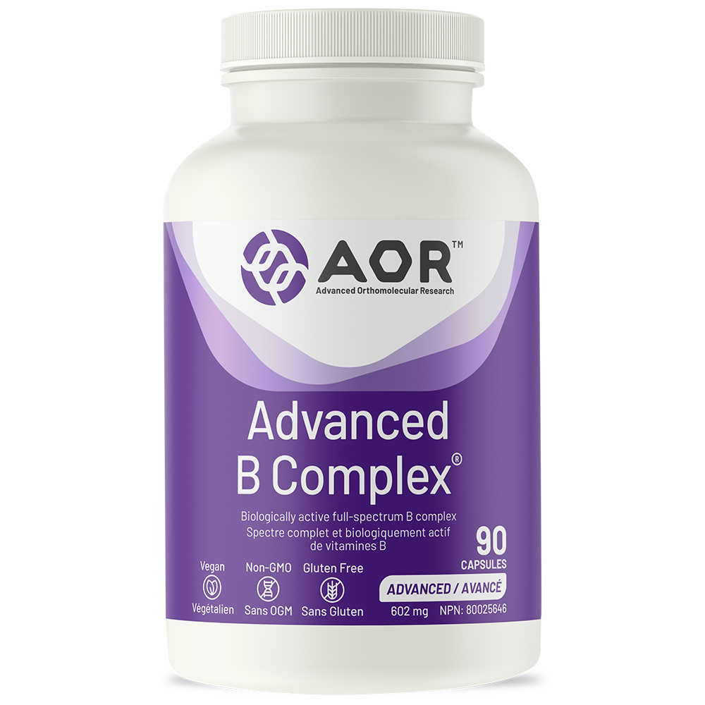 AOR Advanced B Complex, 90 Capsules