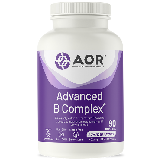 AOR Advanced B Complex, 90 Capsules