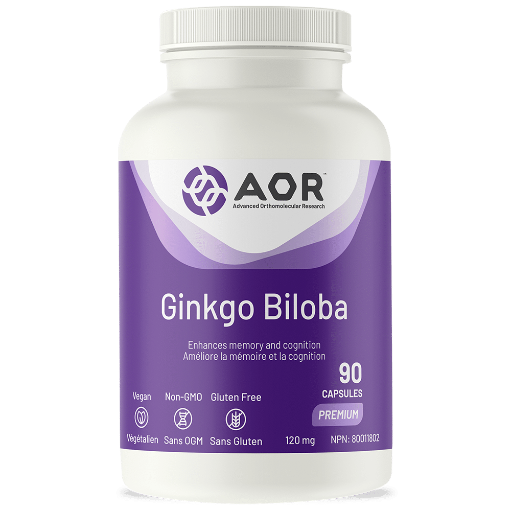 AOR Ginkgo Biloba, 90 softgels
