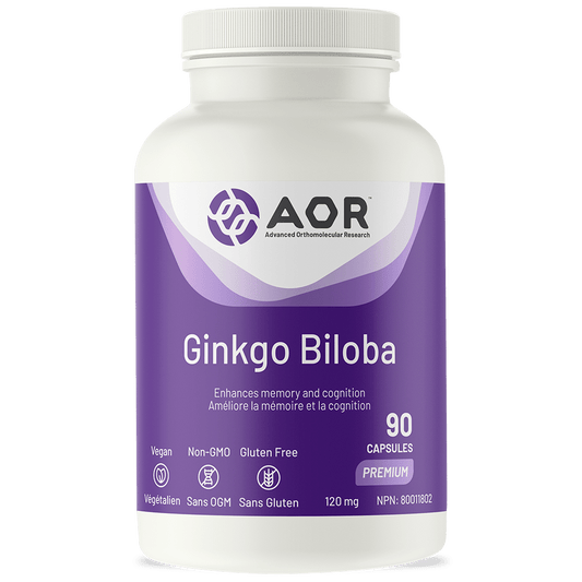 AOR Ginkgo Biloba, 90 softgels