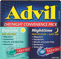 Advil Day/Night Convenience Pack, 6 Liqui-Gels Capsules