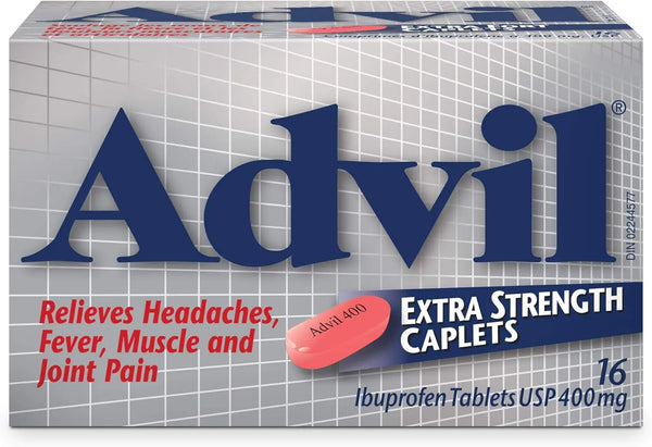 Advil Extra Strength 400 mg, 16 Caplets