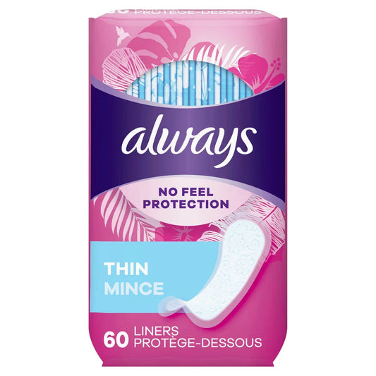 Always Thin Daily Liners,