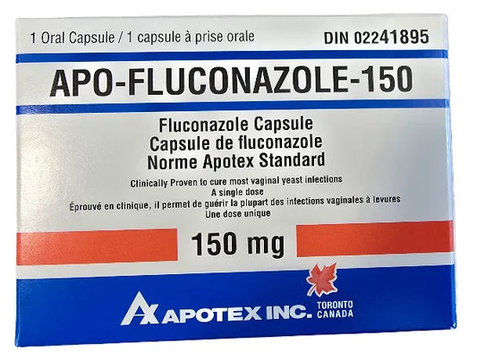 Apo-Fluconazole 150mg Oral Capsule - Single Dose
