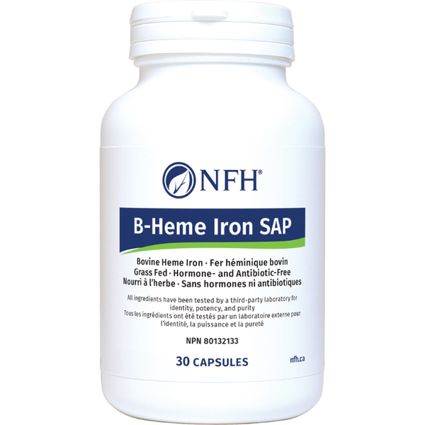 NFH B-Heme Iron SAP capsules
