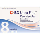 BD Ultra-Fine™ Pen Needles 31G x 8mm, 100 Count &mdash; view 1