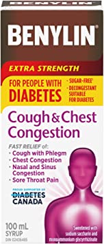 BENYLIN Cough and Chest Congestion Syrup (Extra Strength), 100 mL