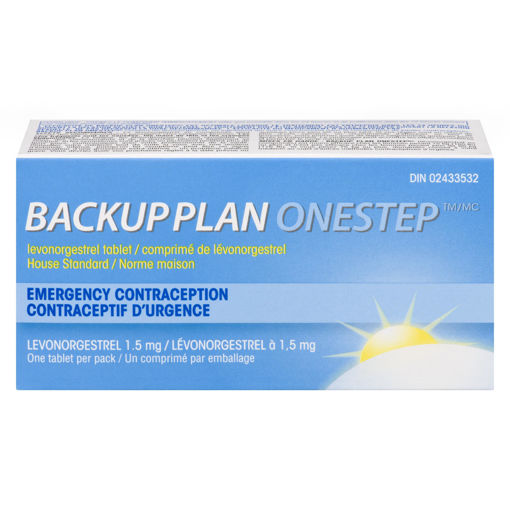 Backup Plan Onestep - Levonorgestrel 1.5 mg Tablet