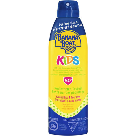 Banana Boat Kids Tear-Free Sunscreen Spray SPF 50+, 226 g