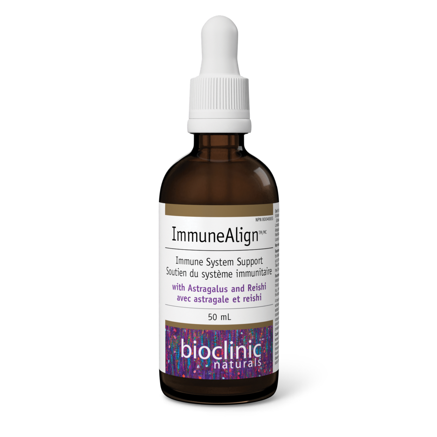 Bioclinic ImmuneAlign™ with Astragalus and Reishi, 50 mL liquid