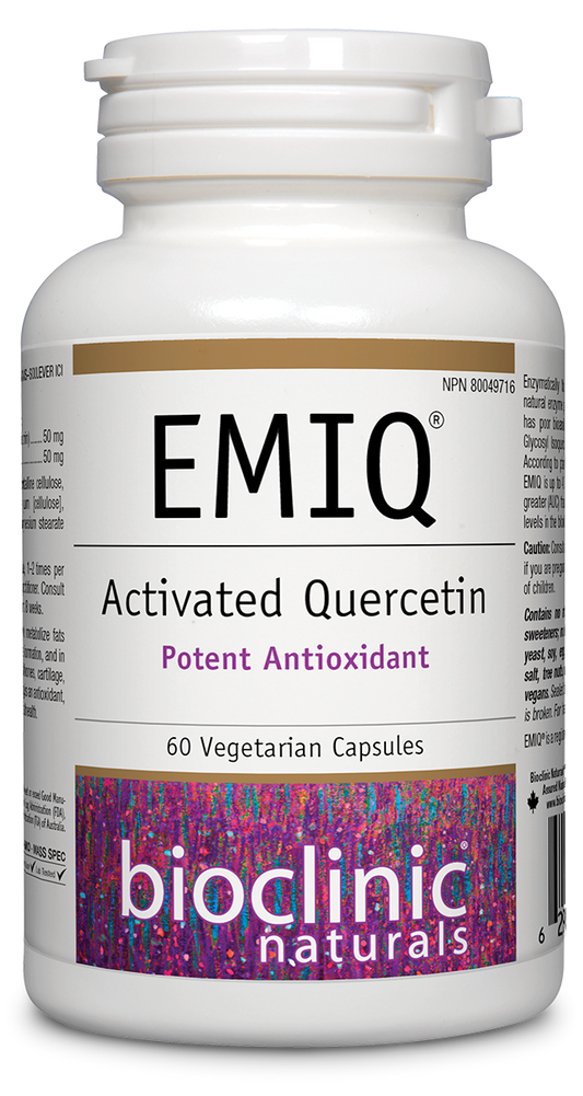 Bioclinic Naturals EMIQÂ® Activated Quercetin, 60 Veg Capsules