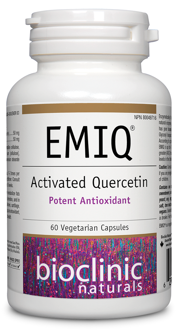 Bioclinic Naturals EMIQ® Activated Quercetin, 60 Veg Capsules