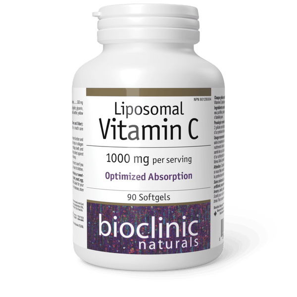Bioclinic Naturals Liposomal Vitamin C 1000 mg, 90 Softgels