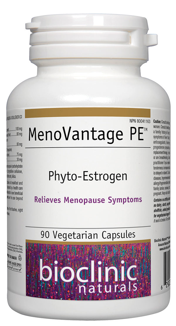 Bioclinic Naturals MenoVantage Phyto-Estrogen, 90 Veg Capsules