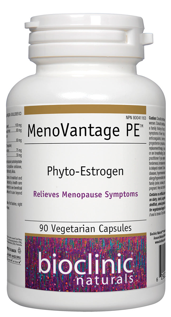 Bioclinic Naturals MenoVantage Phyto-Estrogen, 90 Veg Capsules