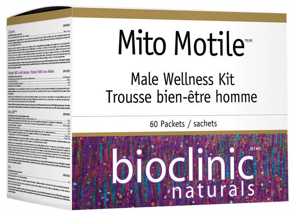 Bioclinic Naturals Mito Motile – Male Fertility Support, 60 Packets