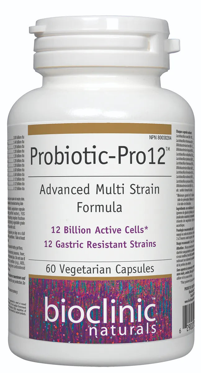 Bioclinic Probiotic-Pro12, 60 Veg Capsules