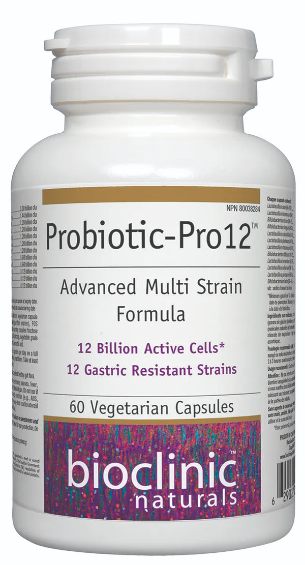 Bioclinic Probiotic-Pro12, 60 Veg Capsules