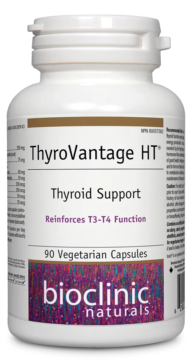 Bioclinic ThyroVantage HT, 90 Vegetarian Capsules