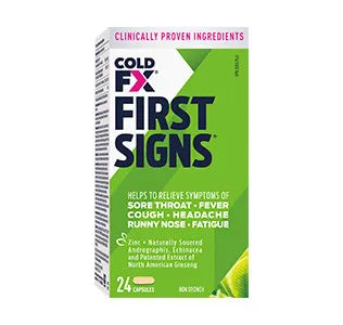 COLD-FX First Signs, 24 Capsules