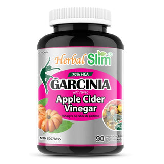 HerbalSlim® Garcinia Cambogia with Apple Cider Vinegar (90 Capsules)