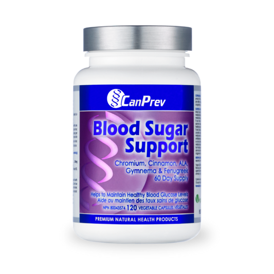 CanPrev Blood Sugar Support, 120 Veg Capsules