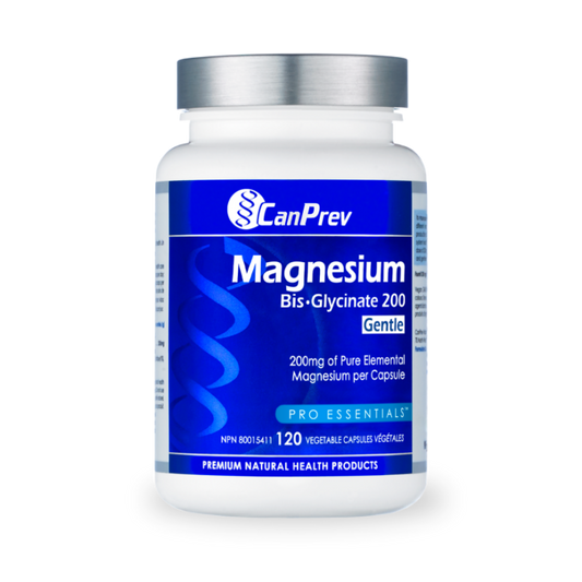 CanPrev Magnesium Bis-Glycinate 200mg Gentle, 120 G