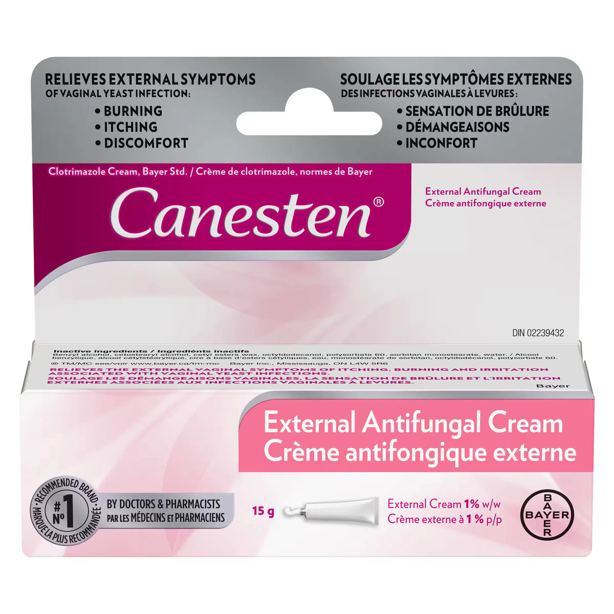Canesten® External Antifungal Cream, 15g