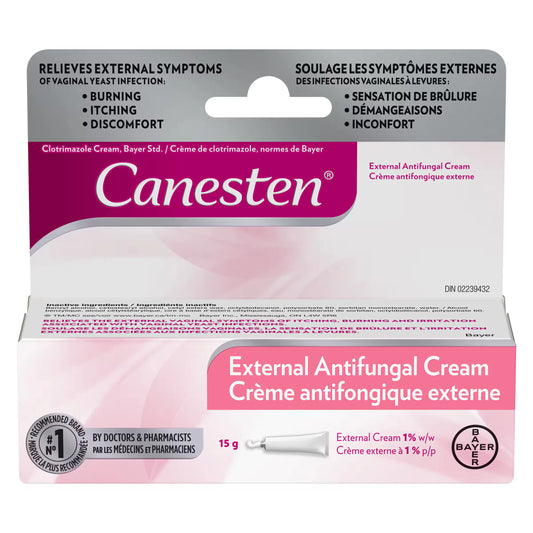 CanestenÂ® External Antifungal Cream, 15g