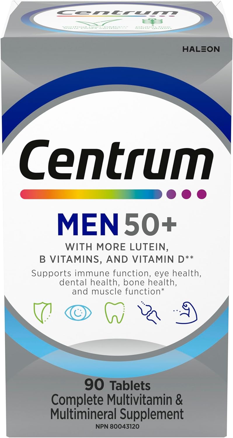 Centrum Men 50+ Multivitamin, 90 tablets