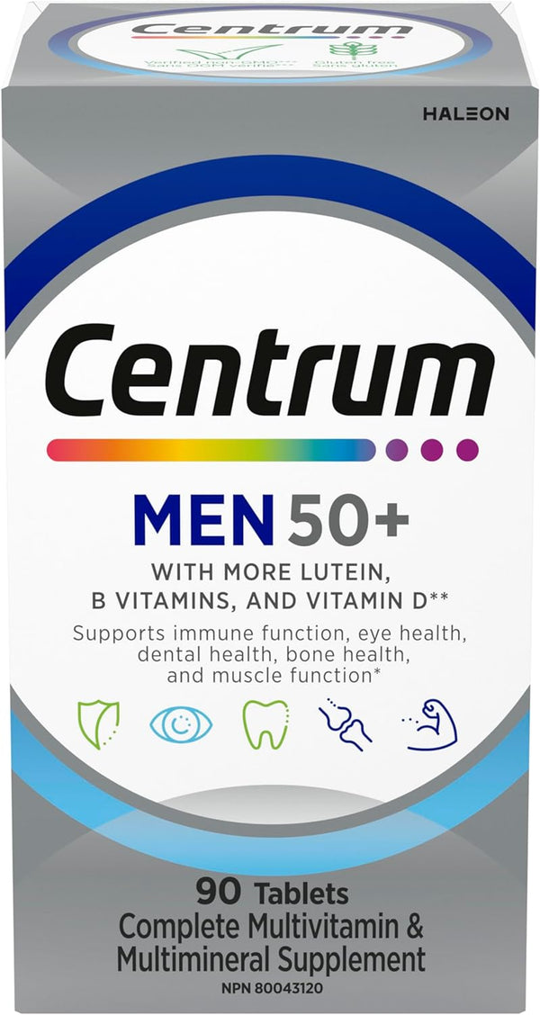 Centrum Men 50+ Multivitamin, 90 tablets
