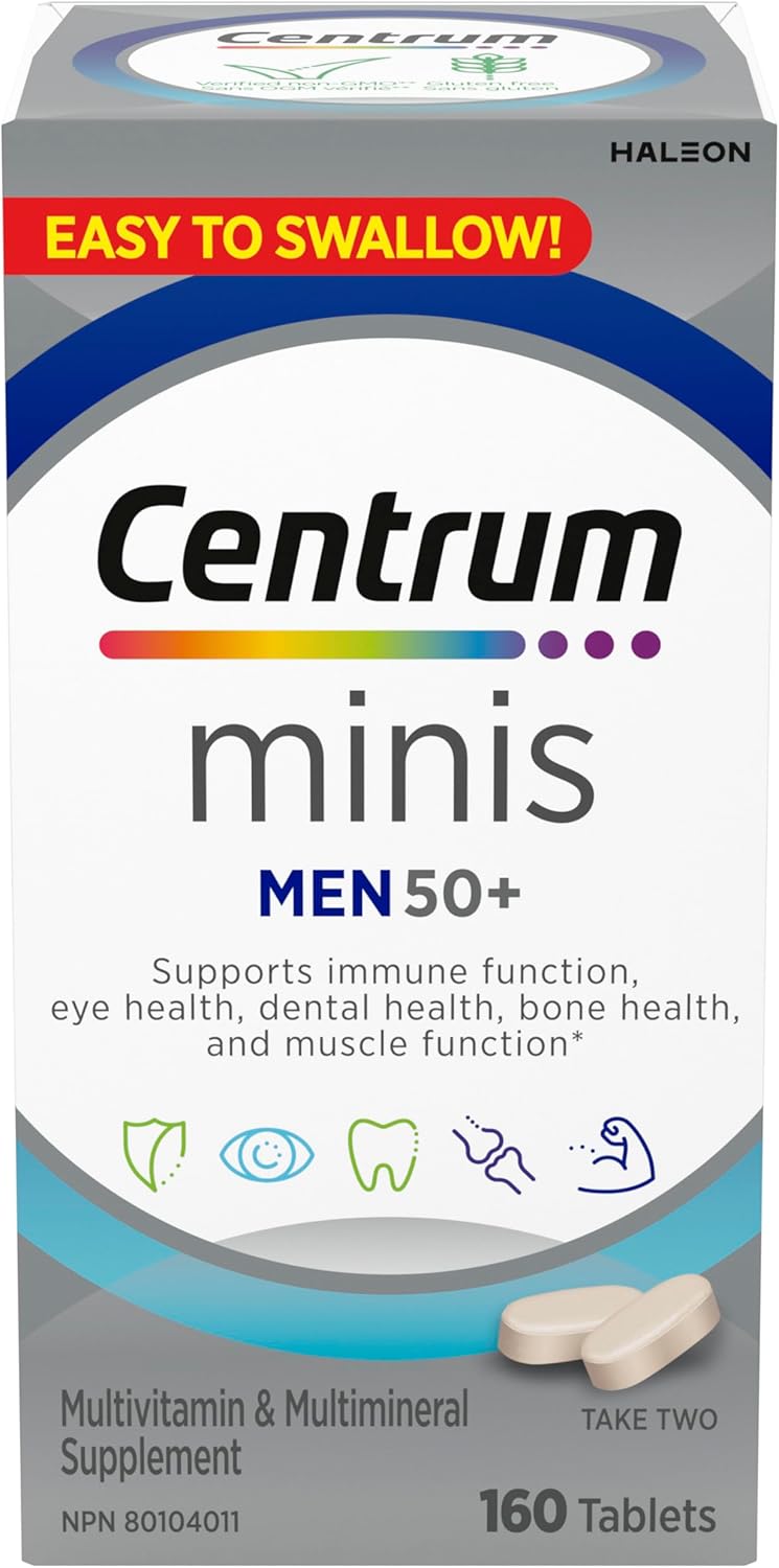 Centrum Minis Men 50+, 160 Tablets