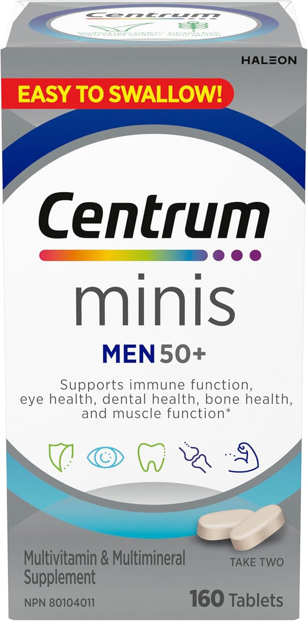 Centrum Minis Men 50+, 160 Tablets