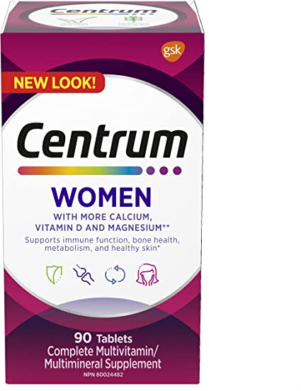 Centrum Multivitamins for Women, 90 Tablets