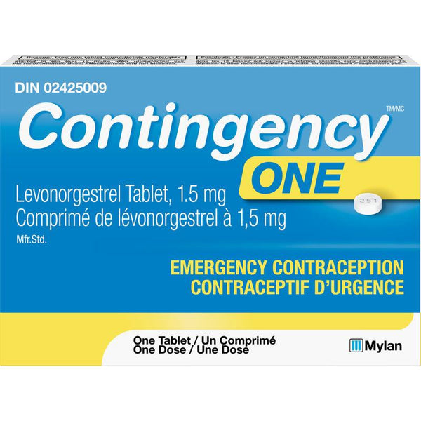 Contingency One Levonorgestrel 1.5 mg Tablet