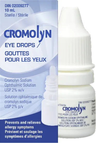 Cromolyn Ophthalmic Solution, 10ml