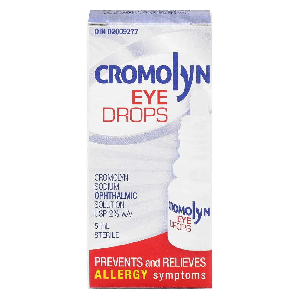 Cromolyn Ophthalmic Solution, 5 mL