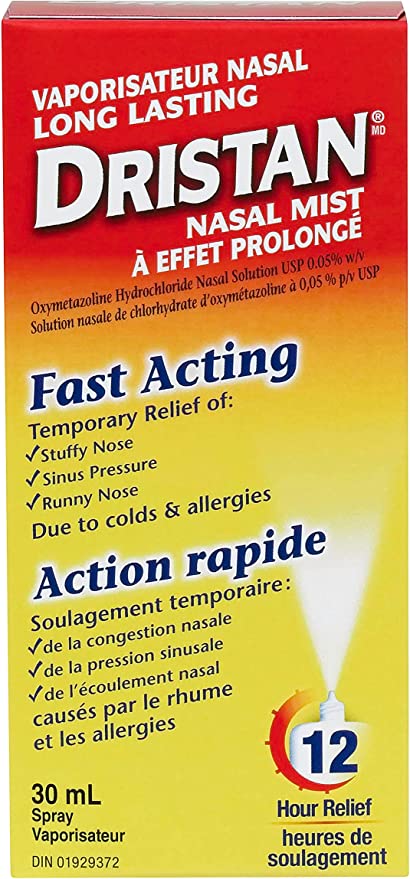 Dristan Long Lasting Nasal Mist Spray 30 ml