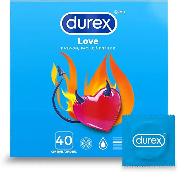 Durex® Love Condoms, 40 ct
