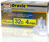 EZ Health Oracle Insulin Pen Needles 32G x 4mm, 100 Pcs &mdash; view 1