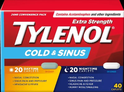 Extra Strength Tylenol Cold & Sinus Day/Night
