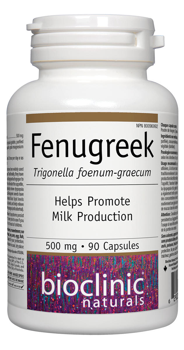 Fenugreek 500 mg, 90 Capsules