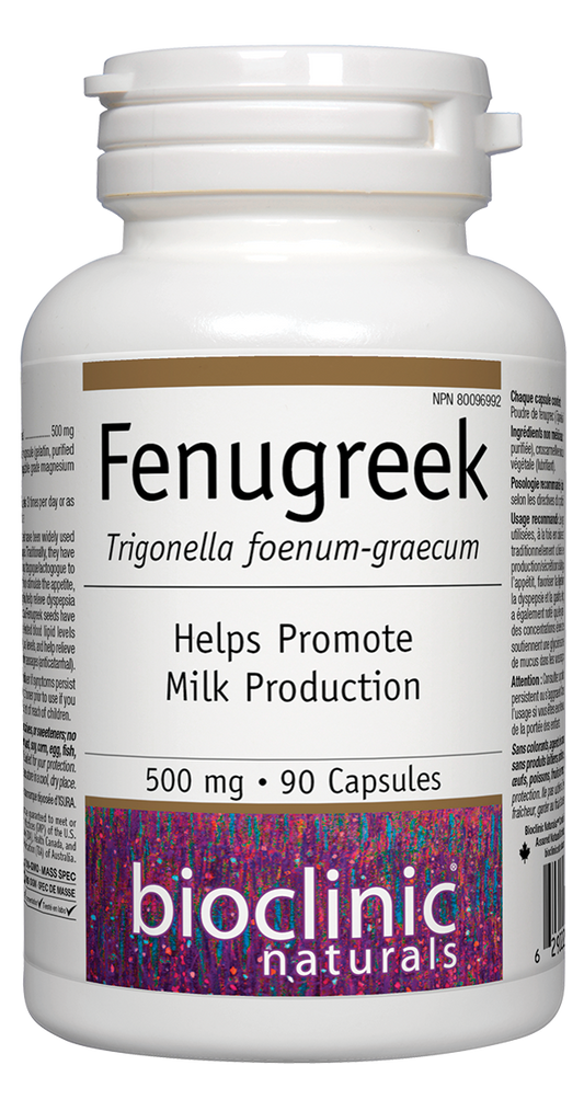 Fenugreek 500 mg, 90 Capsules