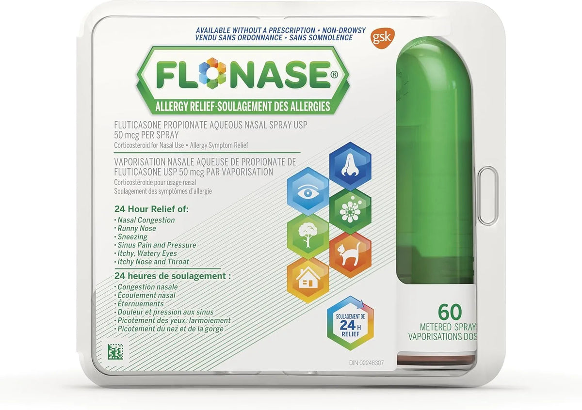 Flonase Allergy Relief Nasal Spray 60 Metered Sprays
