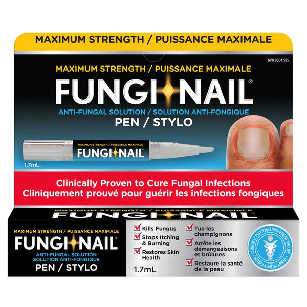 Fungi-Nail Pen Applicator Anti-Fungal Solution, 1.7 mL