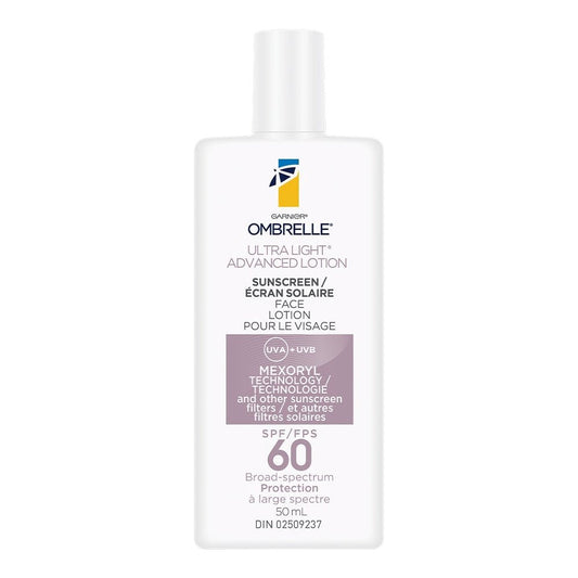 Garnier Ombrelle Ultra-Light Advanced Sunscreen SPF 60, 50 mL